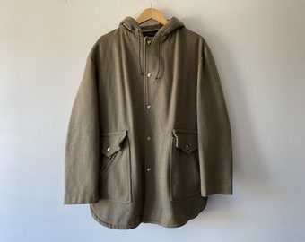 60s McGregor hooded button up jacket