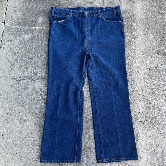 Vintage Orange Tab Dark Wash Levi's Jeans