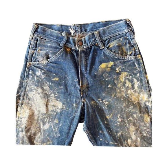 Dubbleware Splatter Jeans - 28” - image 3