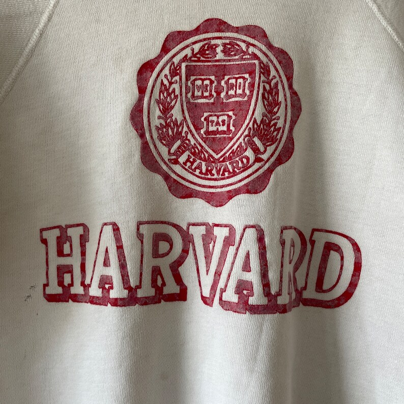 60s harvard university crewneck sweatshirt image 4