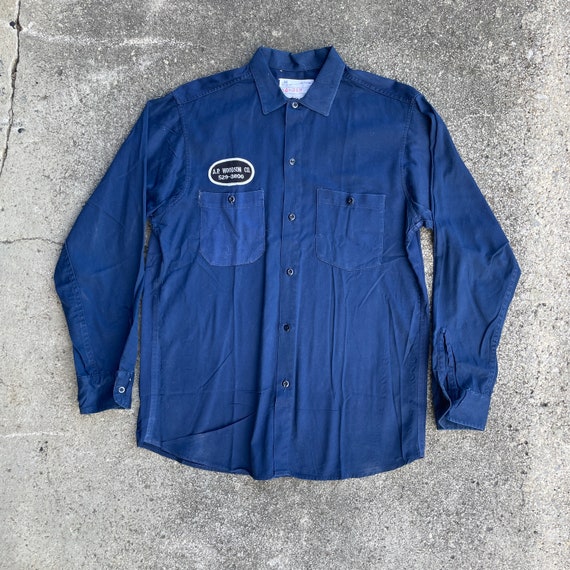 Vintage 50s Work Shirt Deadstock - image 9