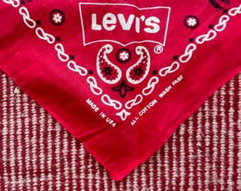 Levi's westerse bandana uit de jaren 60