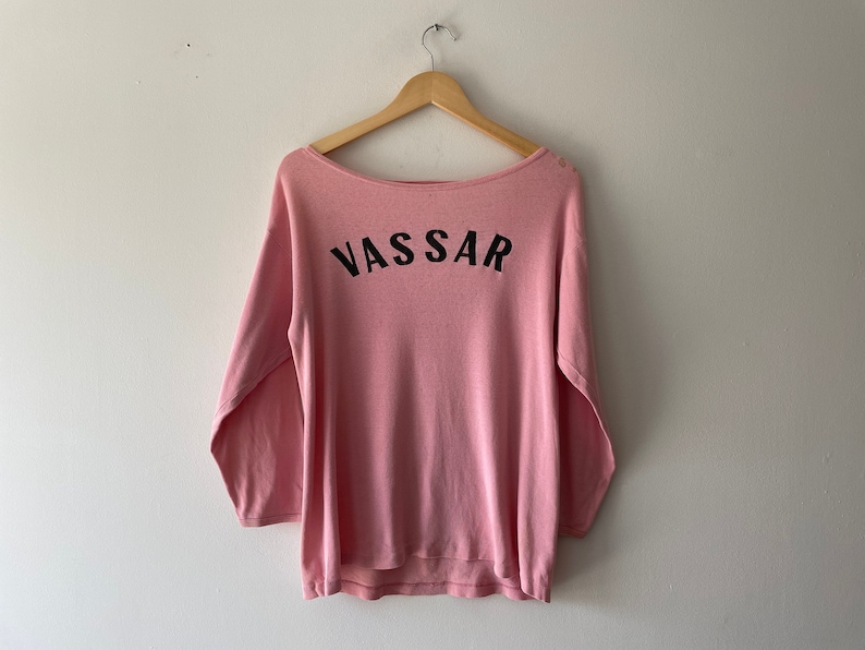 50s vassar college long sleeve shirt image 1