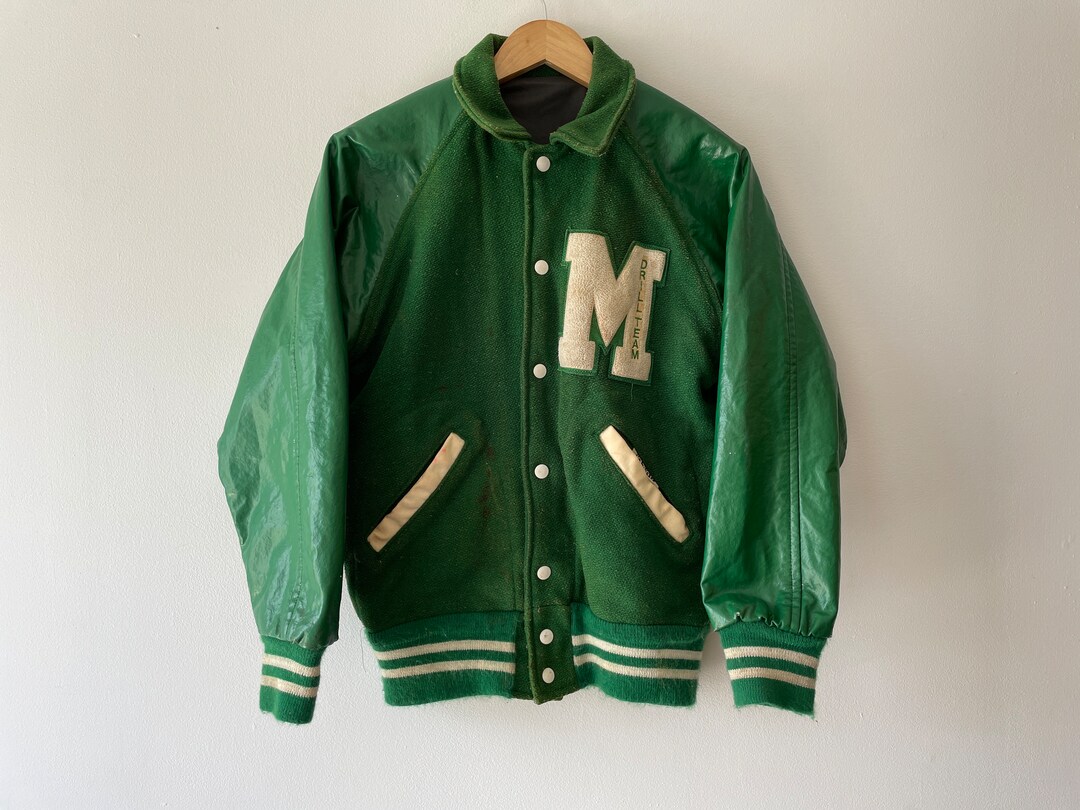 70s Drill Team Letterman Jacket Etsy