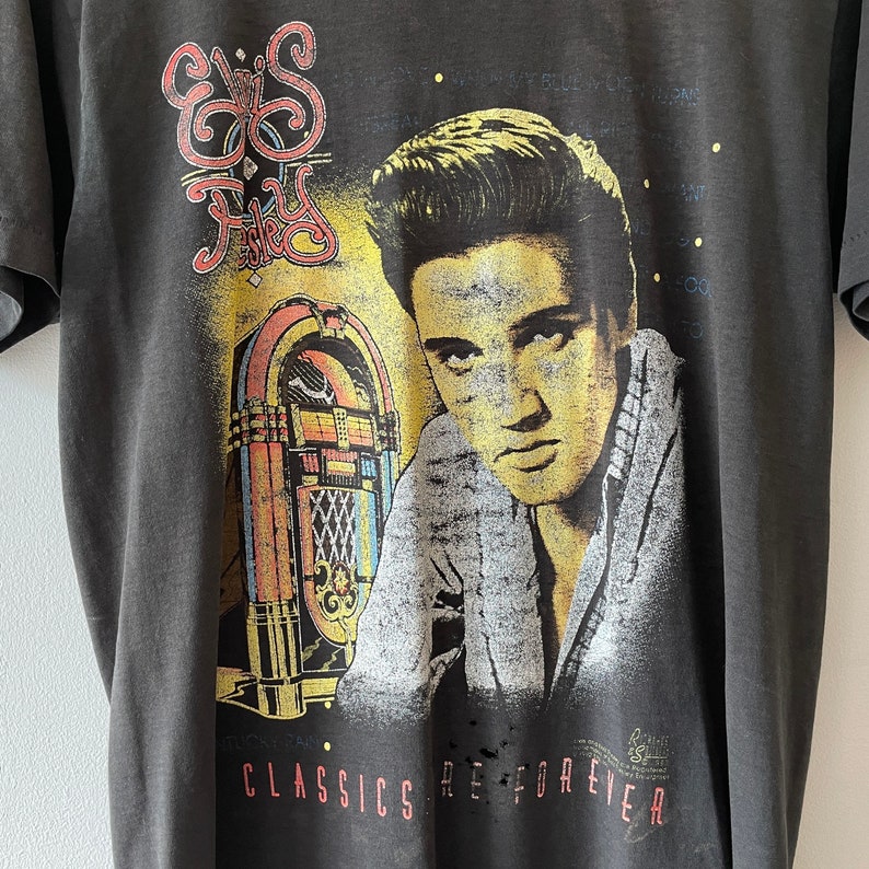 90s elvis classics are forever t shirt image 4