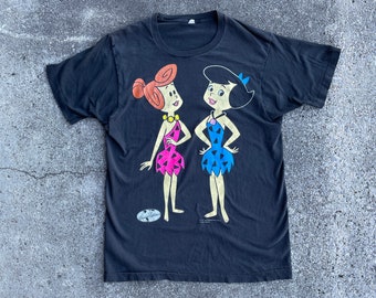 vintage 90s hanna-barbera flintstones t shirt