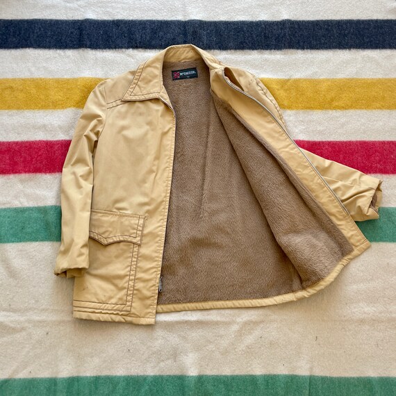 Vintage 90'S McGREGOR cotton jacket, size L, men's cotton Beige type Vintage Second Hand