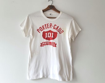 60s russell phys ed t shirt