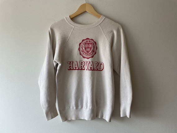60s harvard university crewneck sweatshirt - image 1