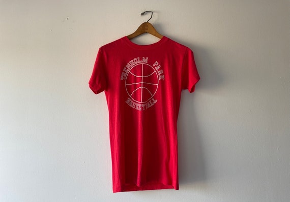 70s trenholm park basketball t shirt - image 1