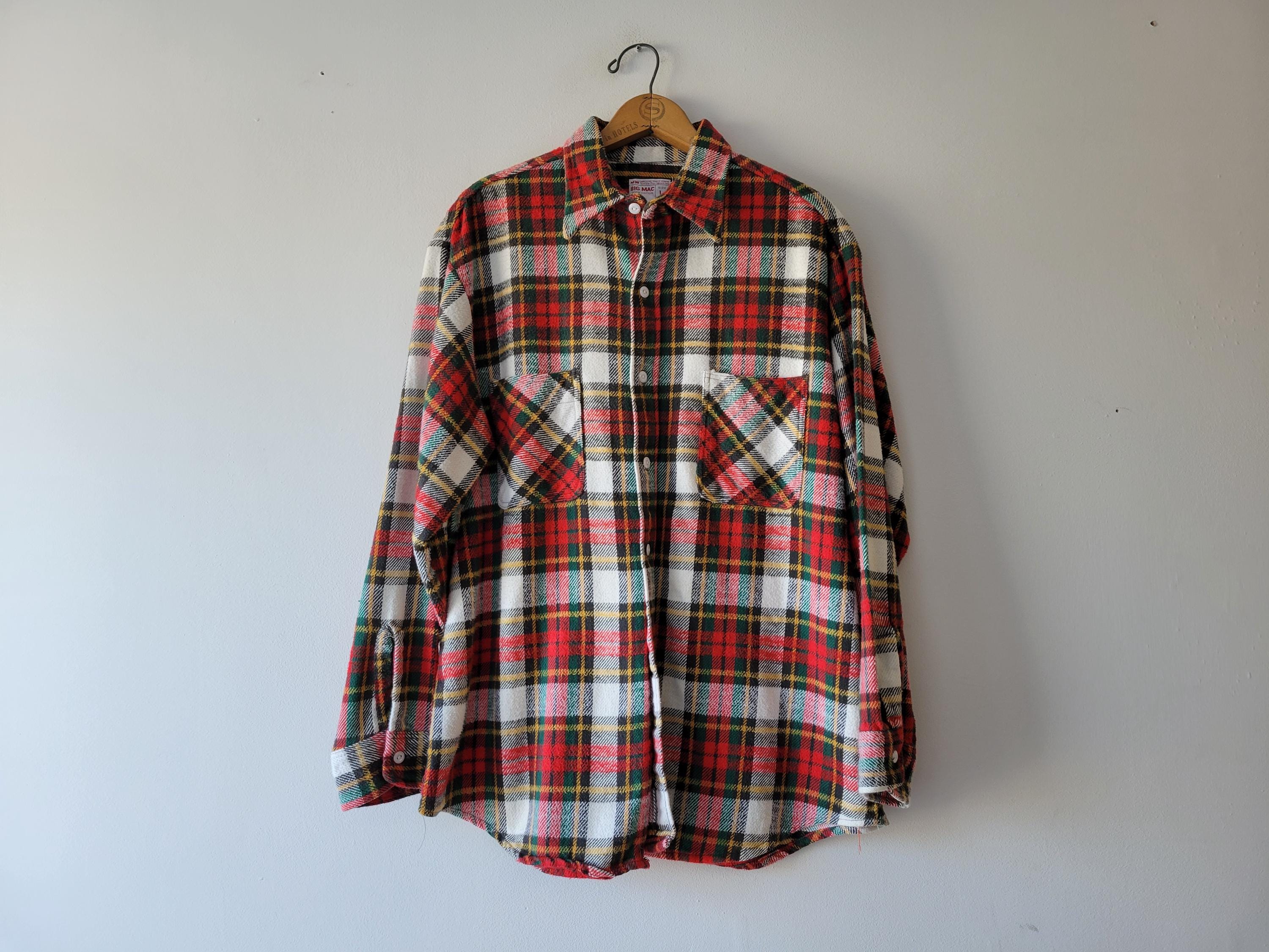 Big Mac Flannel - Etsy Big Mac Flannel - Etsy
