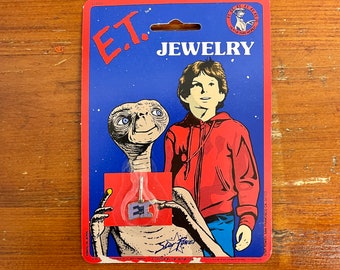 Vintage 1982 E.T. Necklace Pendant &#39;E.T.&#39;