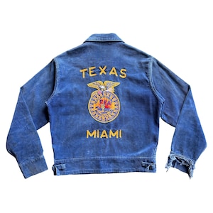 Vintage Ffa Texas Corduroy Jacket - Etsy