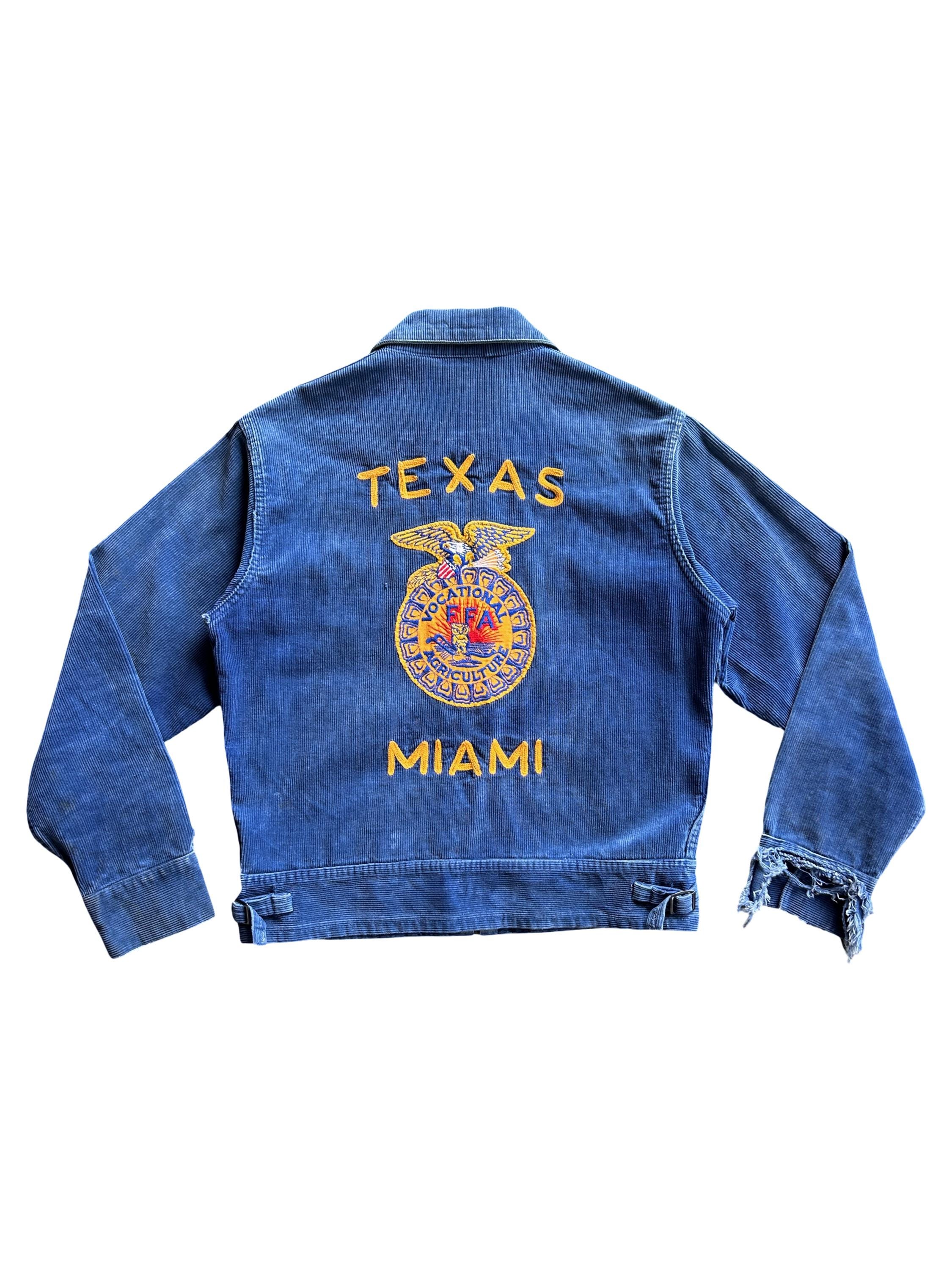 FFA vintage ジャケット Texas Vintage 1960's FFA Texas Corduroy Jacket – Afterlife Boutique