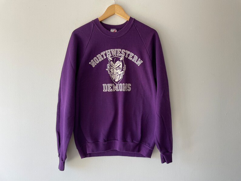 90s northwestern demons crewneck sweatshirt image 1