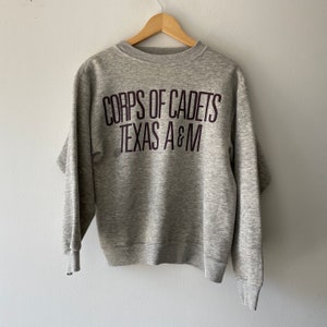 60s texas A&M crewneck sweatshirt