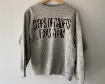 60s texas A&M crewneck sweatshirt