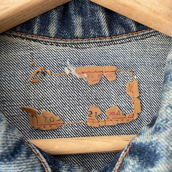 60s Big E type III denim jacket - image 4