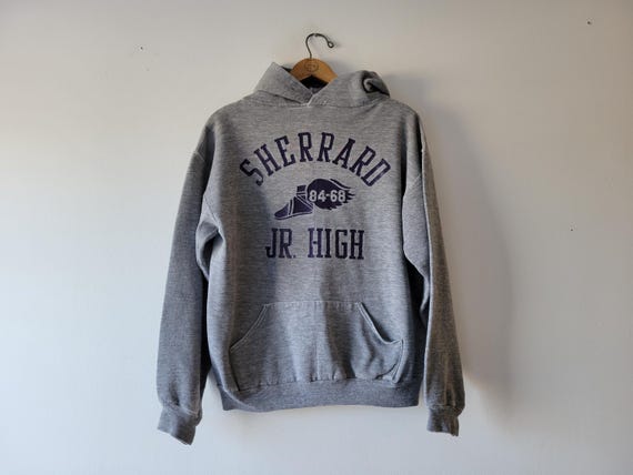 80s russell athletic pullover hoodie
