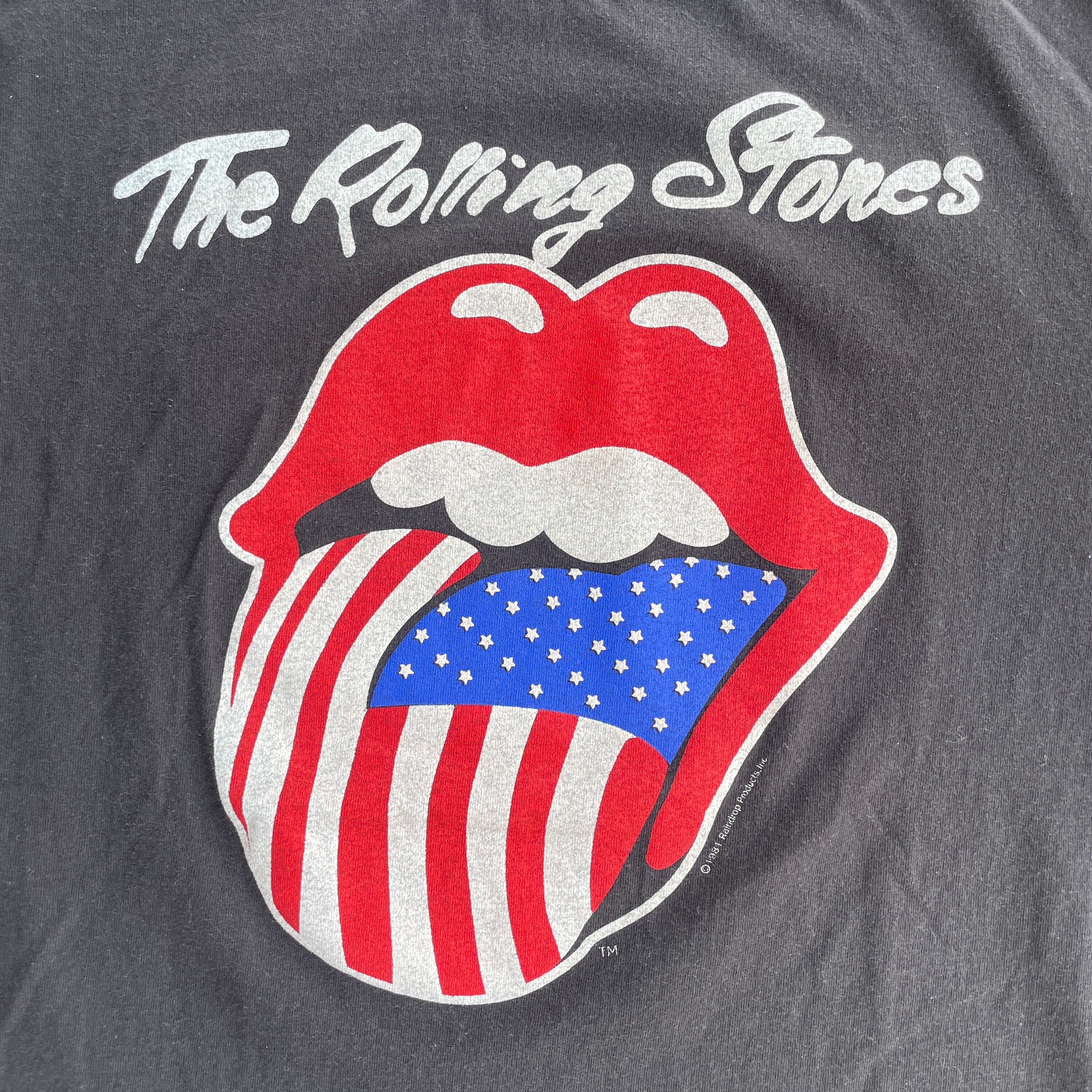 Vintage 1981 Rolling Stones US Tour T Shirt - Etsy