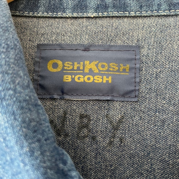 70s oshkosh zip up mechanic jacket - image 3