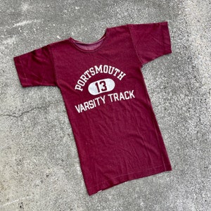 1970's Champion Portsmouth Track Jersey Tee