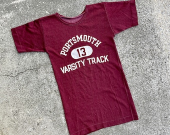 1970's Champion Portsmouth Track Jersey Tee