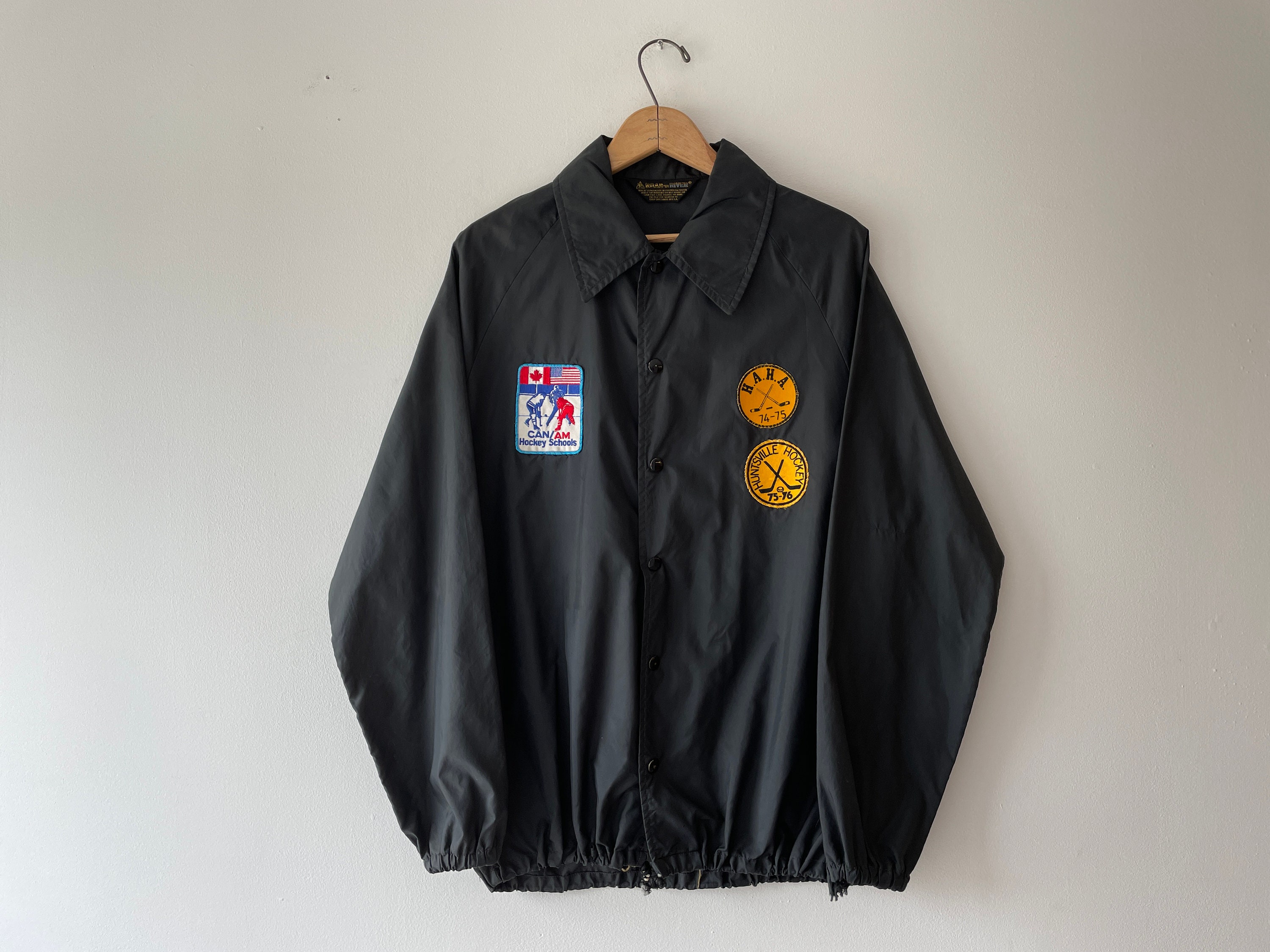 *p(R)ojectR® Logo Coach Jacket Hard Luck MFG OG Logo Coach Jacket - Black - SKATE CLOTHING
