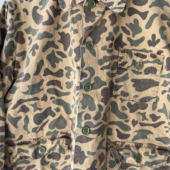 80s camo button up jacket - image 4