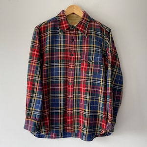 60s McGregor wool plaid button up