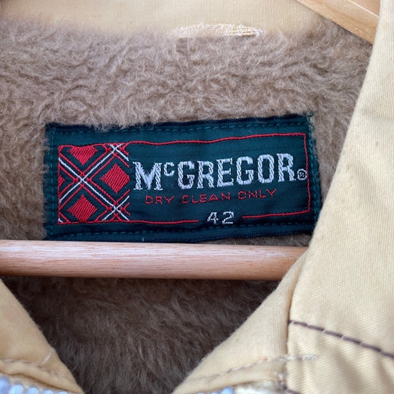 Vintage 1970s McGregor Beige McGregor Jacket - image 2