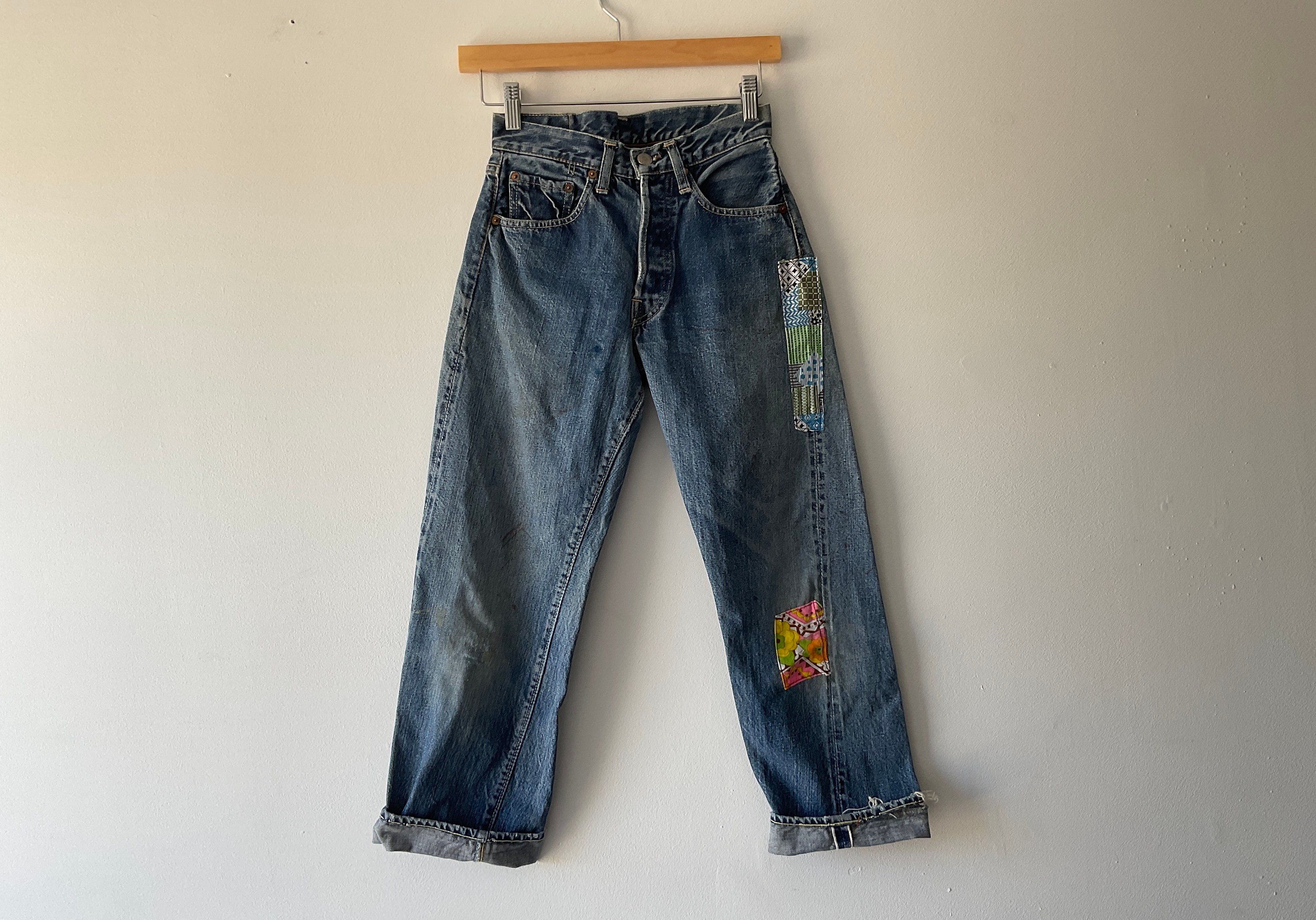 Vintage Levi's 501XX Big E Selvedge Jeans by LVC – Sweet Iris Vintage