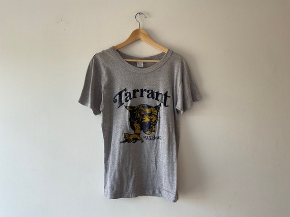 80s champion tarrant wildcats t shirt - image 1