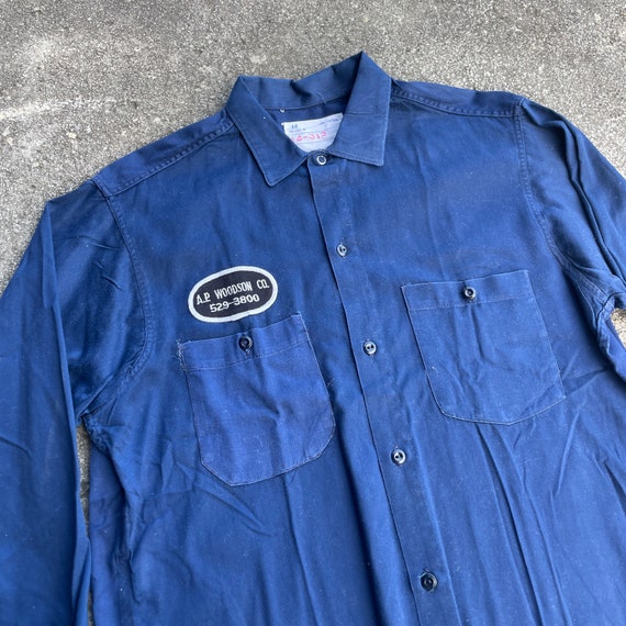 Vintage 50s Work Shirt Deadstock - image 6