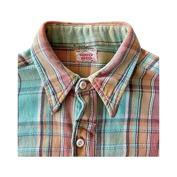 40s Pointer Cotton Flannel - M - image 3