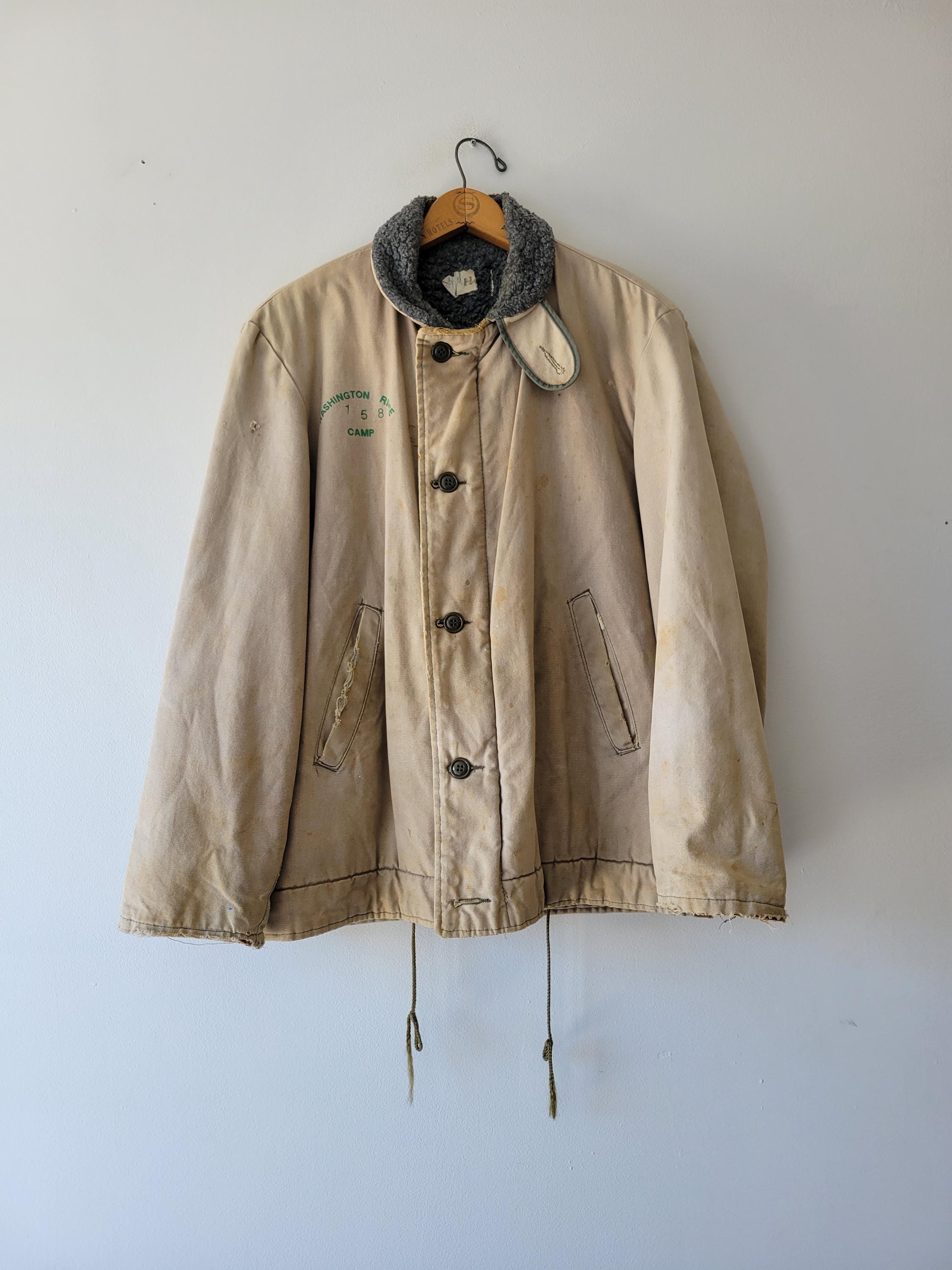 ジャケット・アウター 1970s British Prisoner JKT Brown Denim ジャケット・アウター 1970s British Prisoner JKT Brown Denim 1970's
