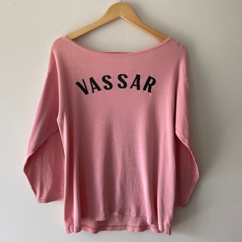 50s vassar college long sleeve shirt image 4