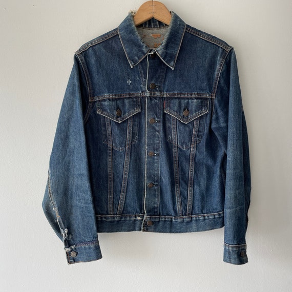 60s Big E type III denim jacket - image 2