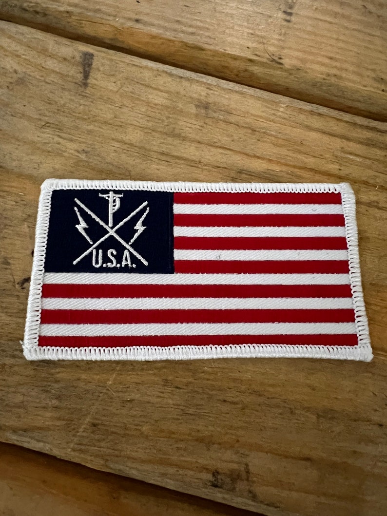 Patches 13 Different Styles Lineman Pride Lineman Patch Glove Bag Blue