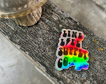 LLSC melt- decal weatherproof vinyl lineman sticker-hard hat sticker- lineman pride- LineWife - line babe