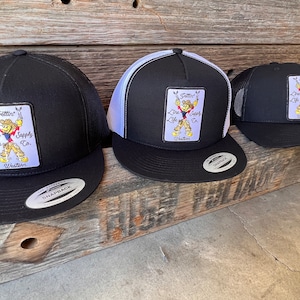 Reddy Killowat Gettin’ Western- Hat (2 styles)  SnapBack- trucker hat- journeyman lineman- blue collar- lineman hat- patches- reddy Killowat