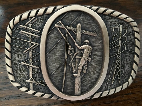 Ibew top belt buckles