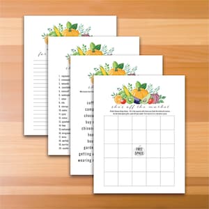 She&#39;s Off The Market Bridal Shower Games, Bingo, Advice Wishes, Digital Download, Party Game Set, Wedding Planning, Printables