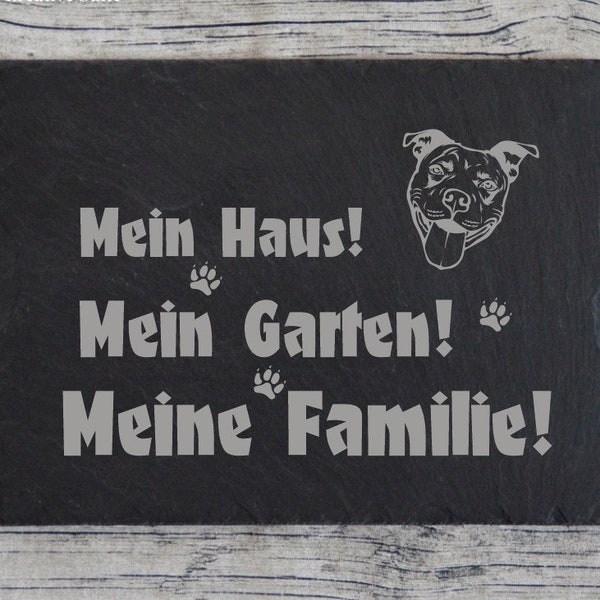 Hund Warnschild Türschild Tor Motive wählbar