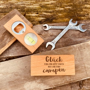 Flaschenöffner aus Holz mit Gravur | Geschenke für Bierliebhaber | personalisierter Flaschenöffner | Geschenk zum Vatertag