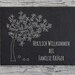 see more listings in the Door sign slate section