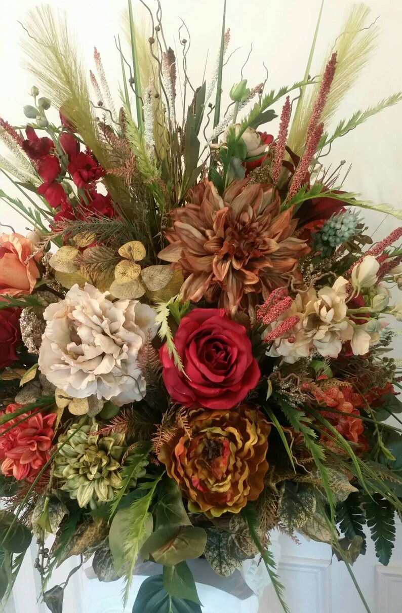 Floral Arrangement Extra Large Table Centerpiece SHIPPING Etsy