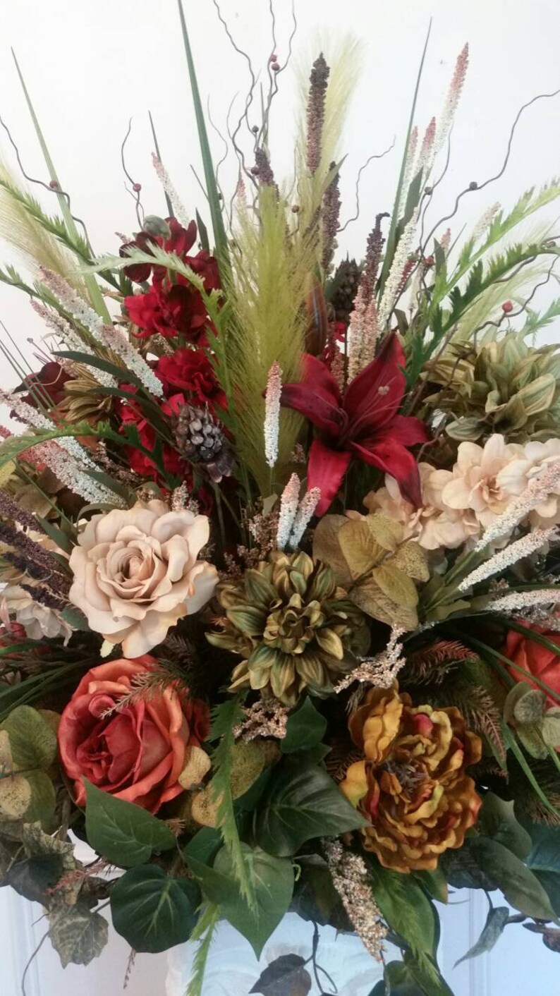 Floral Arrangement Extra Large Table Centerpiece SHIPPING Etsy