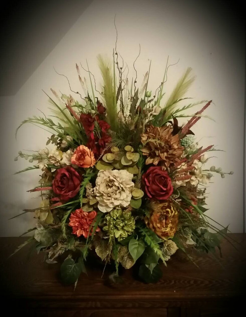 Floral Arrangement Extra Large Table Centerpiece SHIPPING Etsy