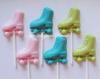 7 Roller Skate Pop Cap Necklace Lot Party Gifts